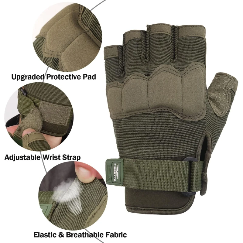 FIORETTO Fingerless Gloves,  Gloves, Half Finger Gloves
