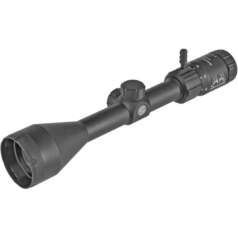 SIG SAUER Buckmasters 3-9x50mm 1″ Tube Second Focal Plane/SFP/F2 Durable Shockproof Waterproof Fogproof Black Riflescope