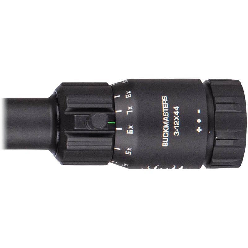 SIG SAUER Buckmasters 3-12x44mm 1″ Tube Second Focal Plane/SFP/F2 Durable Shockproof Waterproof Fogproof Black Riflescope