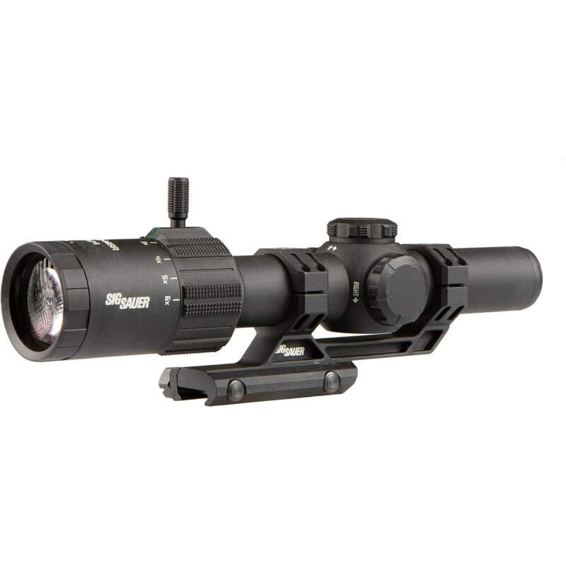 Sig Sauer Tango-MSR 1-6x24mm Riflescope MSR-BDC6 Reticle with Alpha-MSR Cantilever Mount