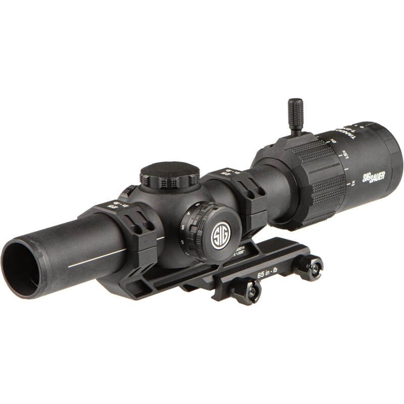 Sig Sauer Tango-MSR 1-6x24mm Riflescope MSR-BDC6 Reticle with Alpha-MSR Cantilever Mount