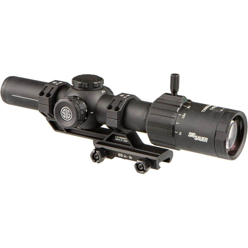 Sig Sauer Tango-MSR 1-6x24mm Riflescope MSR-BDC6 Reticle with Alpha-MSR Cantilever Mount