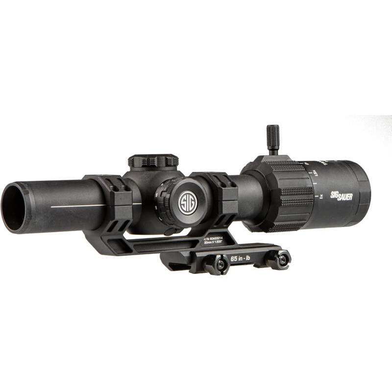Sig Sauer Tango-MSR 1-6x24mm Riflescope MSR-BDC6 Reticle with Alpha-MSR Cantilever Mount