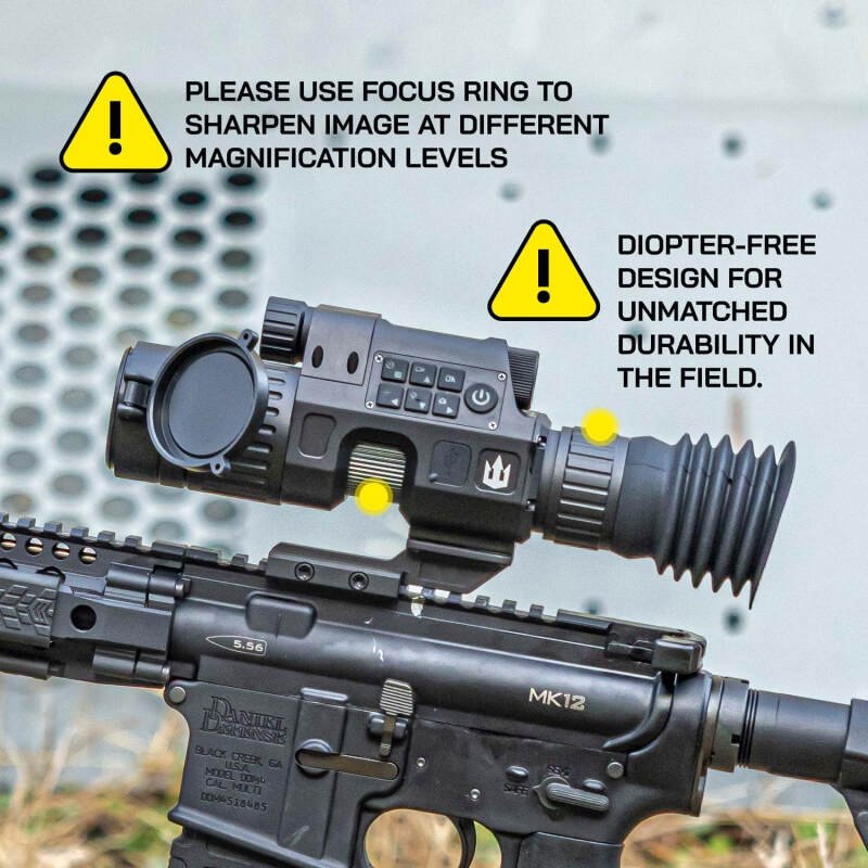 Triton StarStrike Gen II 5-20x HD Night Vision Rifle Scope | IR Infrared Scope