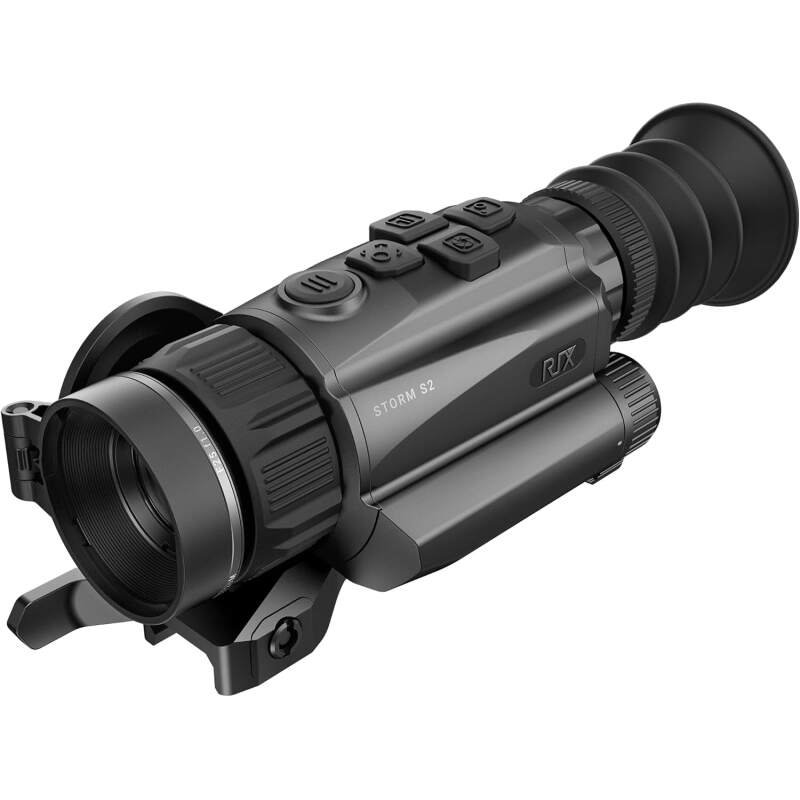 RIX Storm-S2 12um 256 Thermal Scope 25mm Thermal Imaging RifleScope, 50Hz Refresh Rate, Thermal Scope with 1422 Yards Detection Range and 3.5X Base Magnification, 0.9lb