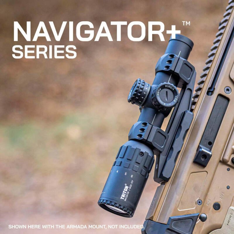 Triton Navigator+ First Focal Plane FFP LPVO Rifle Scope