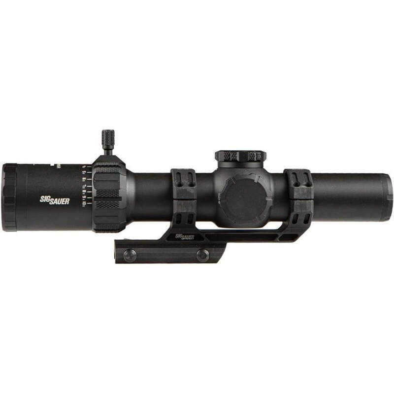 SIG SAUER Tango-MSR LPVO 1-10x26mm 34mm Maintube FFP Hunting Riflescope – Shockproof Waterproof Fogproof Rifle Scope with Illuminated MSR BDC-10 Reticle – Lens Covers & Cantilever Mount Included