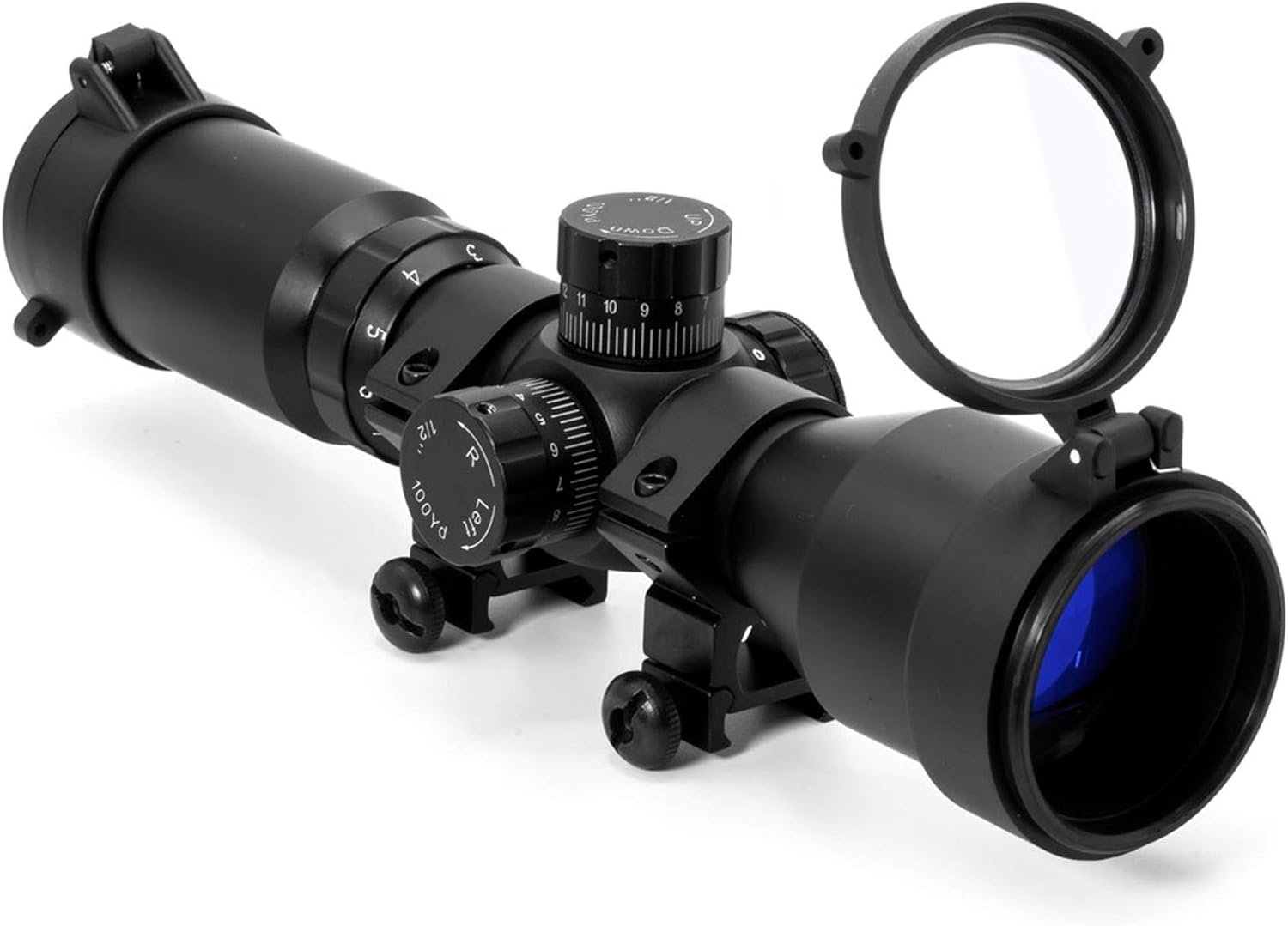 Osprey Global CP3-9X42 Compact 3-9X 42mm Scope with Illuminated MIL Dot Glass or IRF Reticle