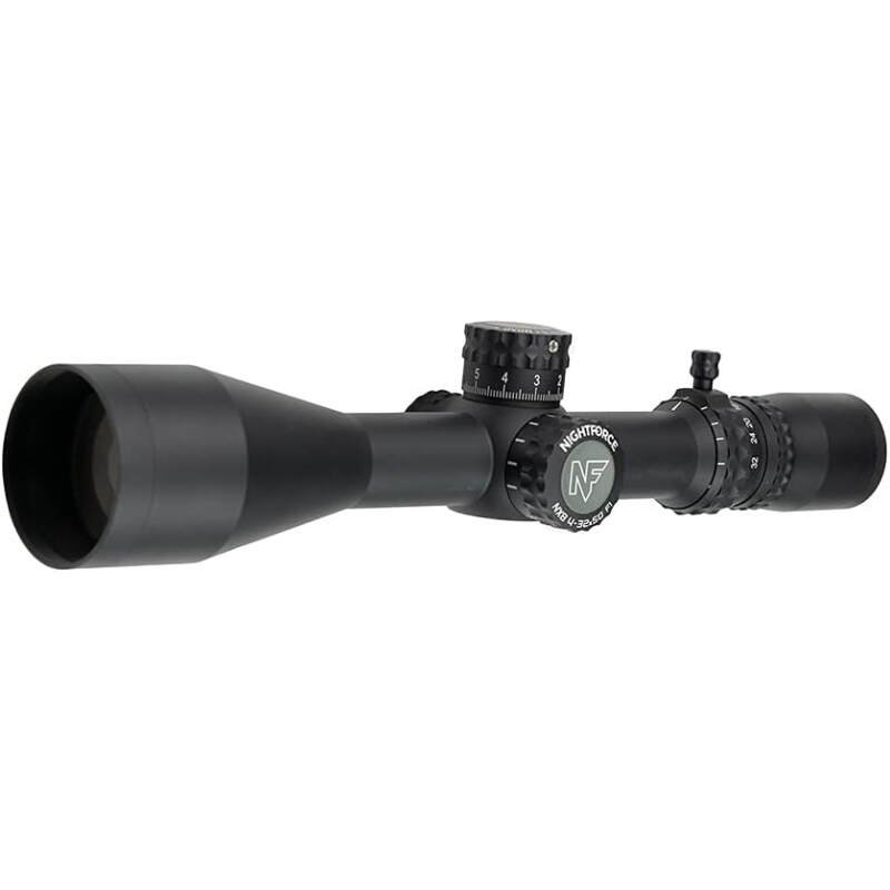 Nightforce NX8 4-32x50mm F1 30mm Tube Illuminated Gun Scope – Durable Precise ZeroSet Parallax Adjustable First Focal Plane Black Hunting Scope