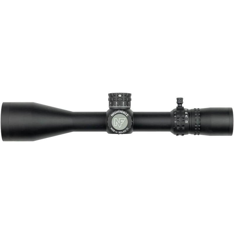 Nightforce NX8 4-32x50mm F1 30mm Tube Illuminated Gun Scope – Durable Precise ZeroSet Parallax Adjustable First Focal Plane Black Hunting Scope