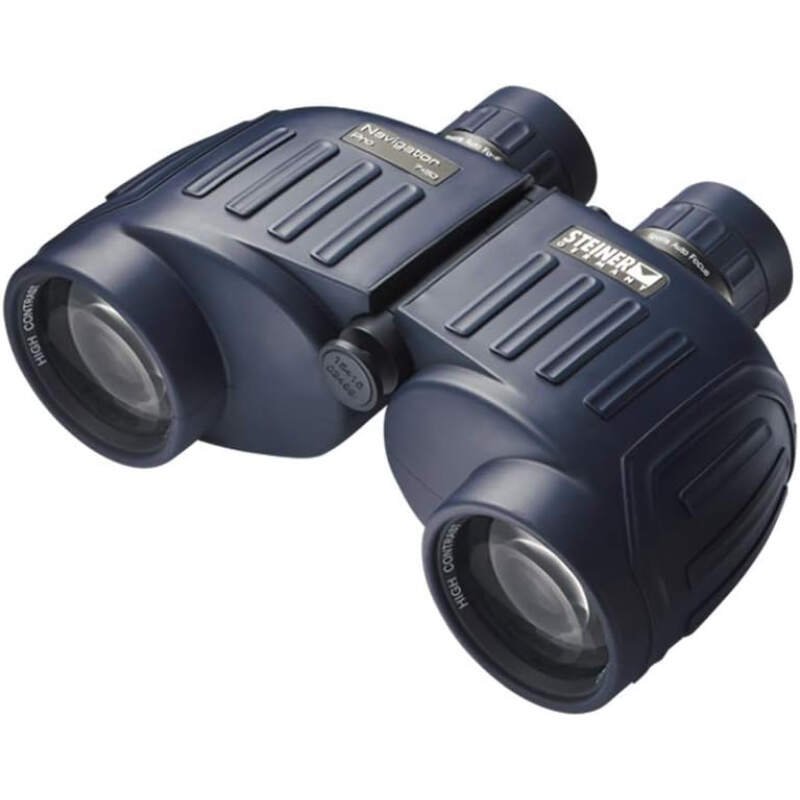 Steiner Navigator Pro 7×50 Binoculars – Magnification 7X – High Contrast Optics – Floating Prism System – Sports-Auto Focus – Delivers Excellent Image Clarity, Navy Blue (7655)