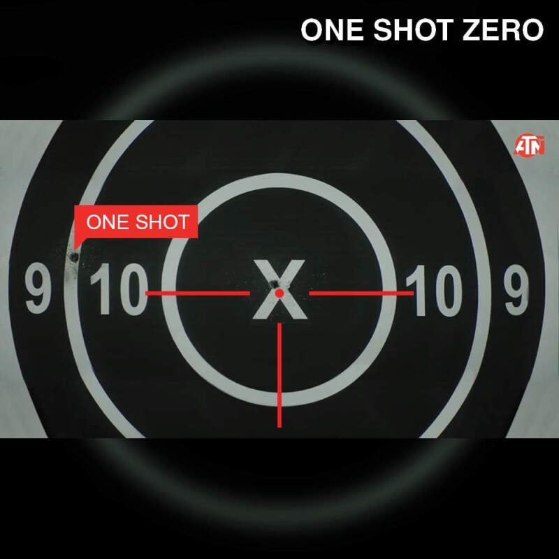 ATN X-Sight Pro Smart Day/Night Hunting Scope w/Ballistics Calc, 3864×2218 Resolution, Video Record, Wi-Fi, 18hrs+ Battery