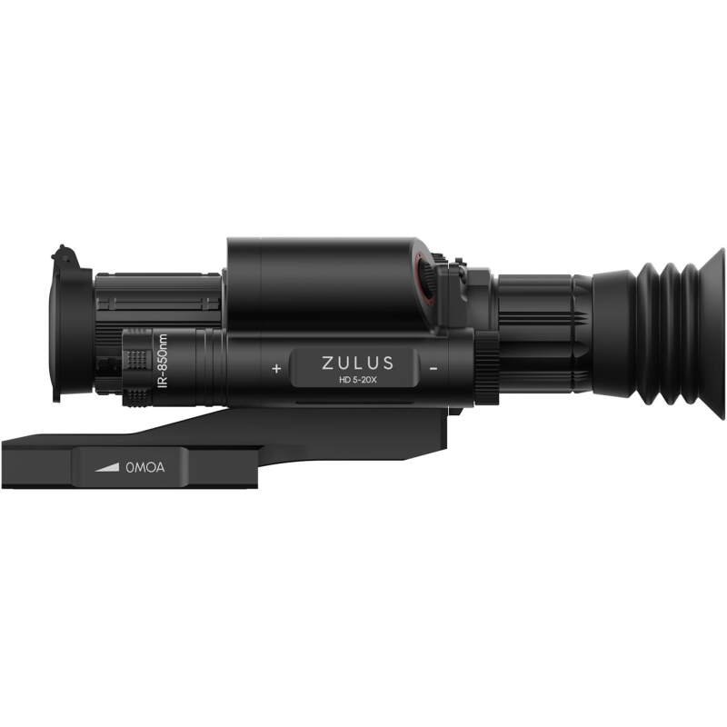 Zulus HD Digital Night Vision Scope with Laser Rangefinder and Ballistic Calculator