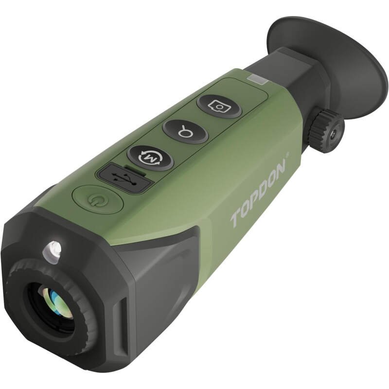 TOPDON TS004 256×192 Thermal Monocular, Supported Wireless Connection, 13mm 50Hz Thermal Night Vision with 11-Hour Battery Life, IP67 Waterproof Thermal Imaging Monocular for Hunting