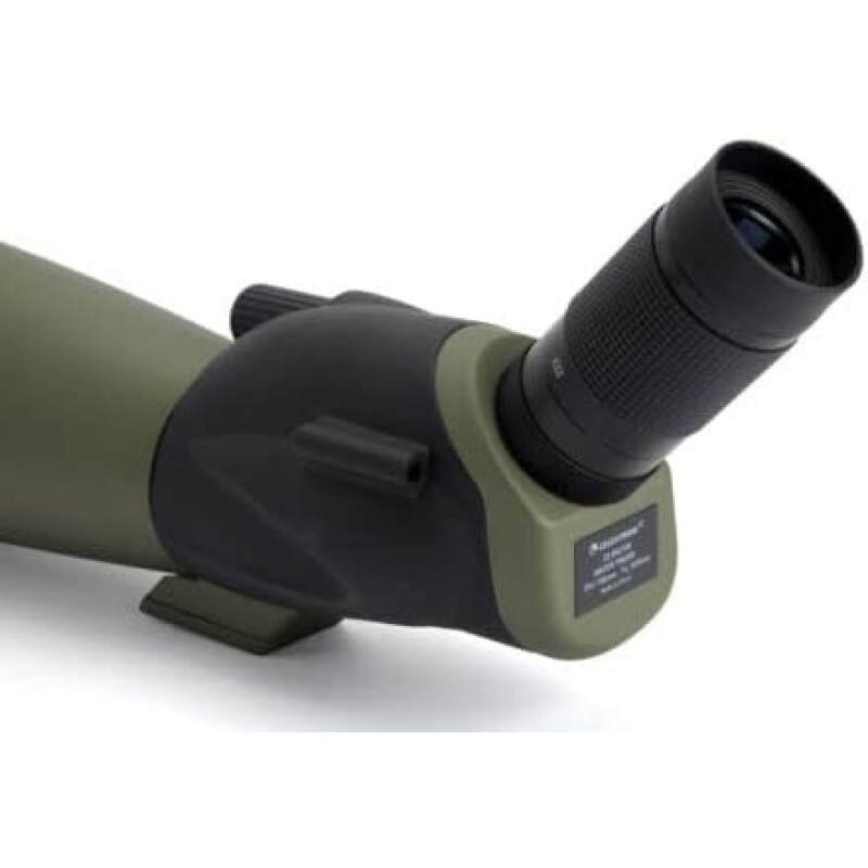 Celestron – Ultima 100 Angled Spotting Scope – 22-66x Zoom Eyepiece – Multi-Coated Optics for Bird Watching, Wildlife, Scenery and Hunting – Waterproof & Fogproof– Includes Soft Carrying Case