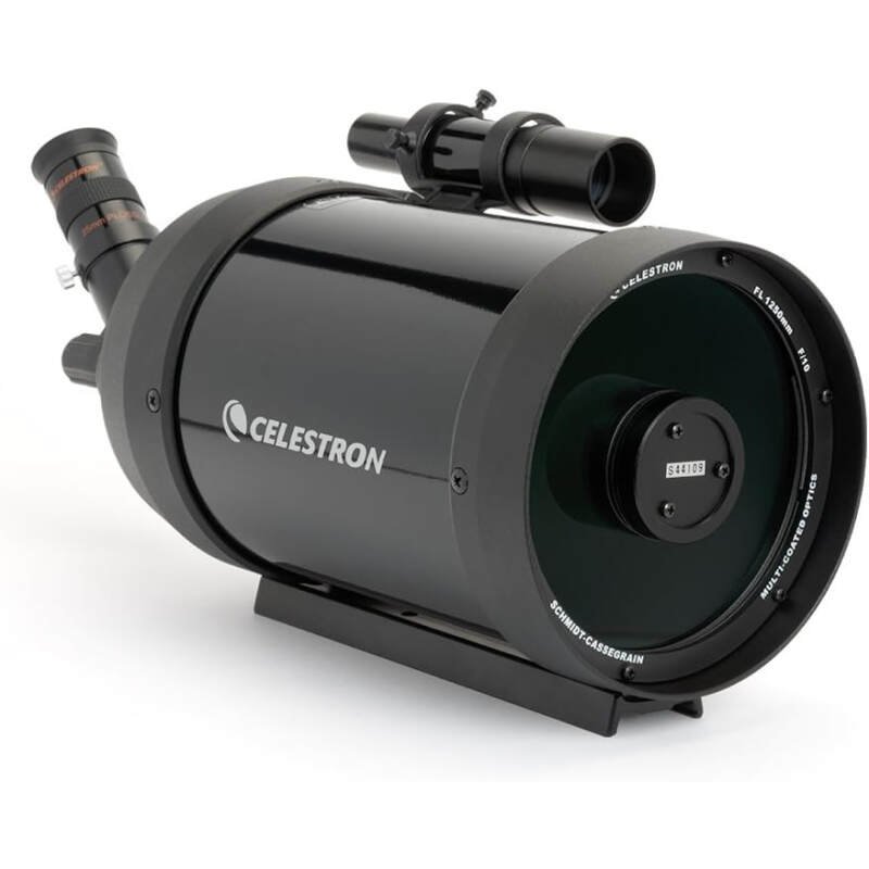 Celestron – C5 Angled Spotting Scope – Schmidt-Cassegrain Spotting Scope – Great for Long Range Viewing – 50x Magnification with 25mm Eyepiece – Multi-Coated Optics – Rubber Armored