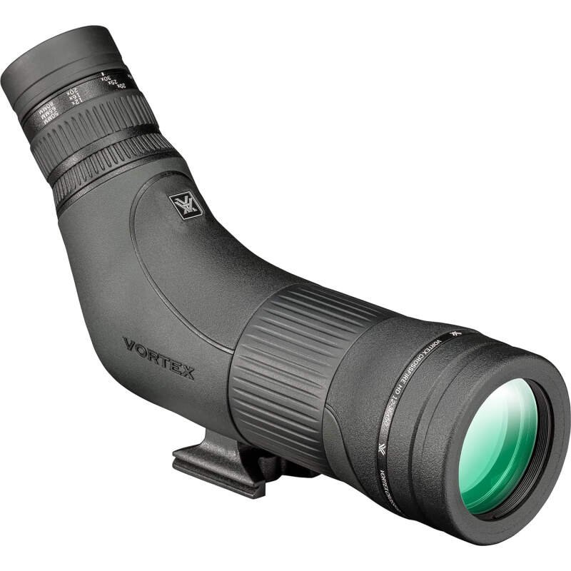 Vortex Optics Crossfire HD Spotting Scopes – HD Optical System, Wide Field of View, Helical Focus, Tripod Adaptable, Rubber Armor, Waterproof, Fogproof, Shockproof – Unlimited, Unconditional Warranty