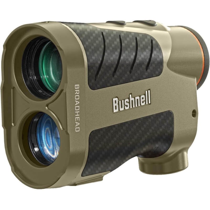 Bushnell Broadhead Hunting Laser Rangefinder 6x24mm Archery Range Replaceer for Bow Hunting with Angle Range Compensation, Weather Proof and Low Light Display
