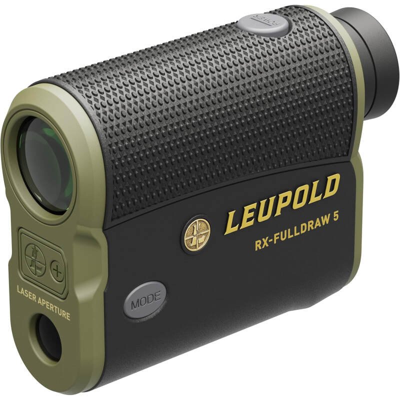 Leupold RX-FullDraw 5 Rangefinder with DNA with Black/Green OLED