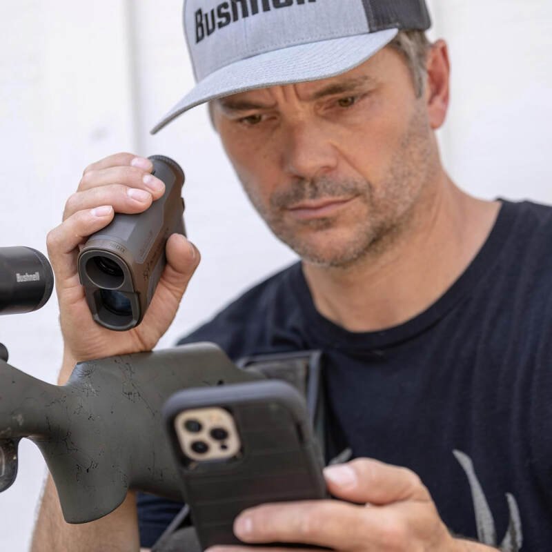 Bushnell Bone Collector 1800 Rangefinder, Hunting Range Replaceer with Bluetooth and Angle Range Compensation for Shooting and Hunting