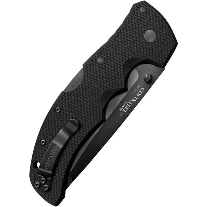 Cold Steel Recon 1 4″ S35VN Razor-Sharp Blade 5.375″ G-10 Handle Tactical Folding Knife w/Tri-Ad Lock, Ambidextrous Pocket/Belt Clip