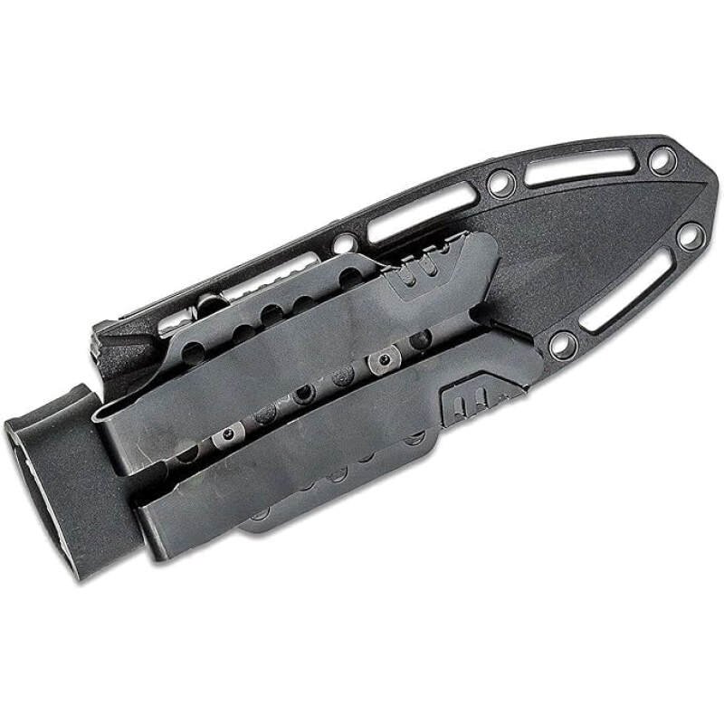 SOG Pentagon FX Professional Hard-Use Full-Sized Fixed Blade Knife for Tactical Needs | CYRO S35VN Full-Tang Steel Blade
