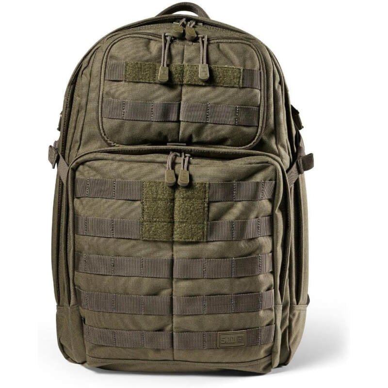 5.11 Tactical Backpack, RUSH 24 2.0 Military Survival Molle Back Pack with Laptop Compartment, 37L, Style 56563ABR/56564ABR