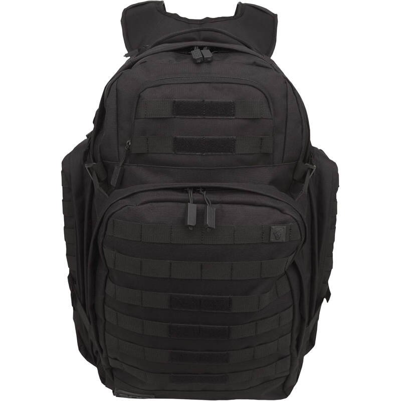 SOG Barrage Tactical Internal Frame Backpack, 64.3-Liter Storage, Black