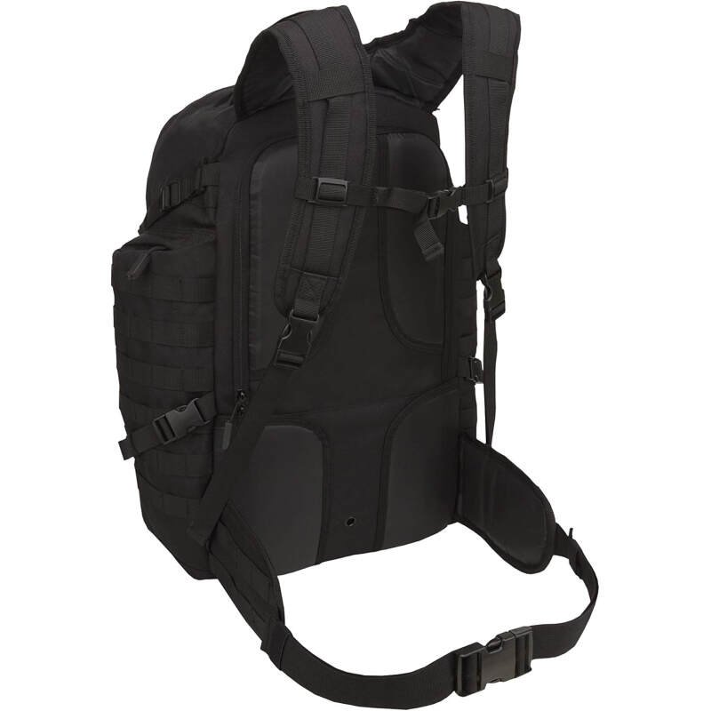 SOG Barrage Tactical Internal Frame Backpack, 64.3-Liter Storage, Black