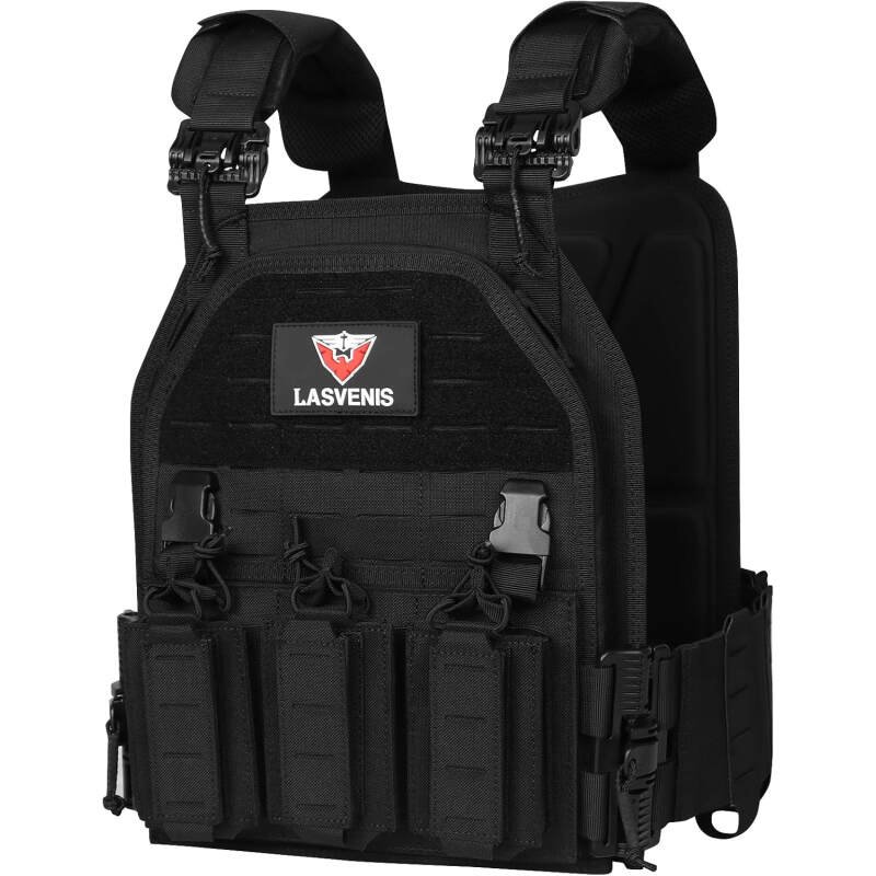 Quick Release Tactical Vest Adjustable Breathable Weighted Outdoor Vest for Training