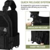 Quick Release Tactical Vest Adjustable Breathable Weighted Outdoor Vest for Training - Image 4
