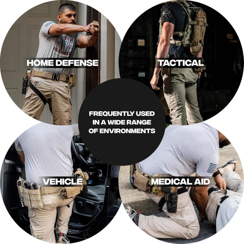Tacticon Battle Belt | Padded Tactical Nylon Belts | Disabled Combat Veteran Owned Company