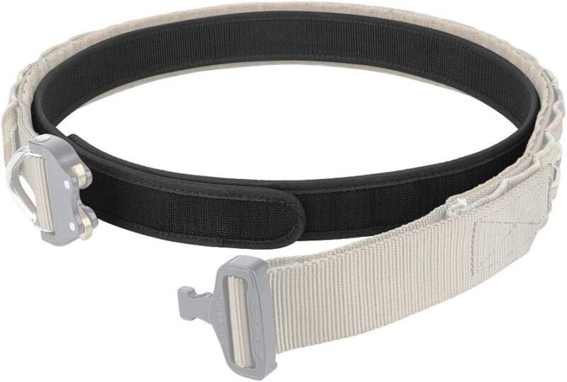 KRYDEX Hook Liner Inner Belt for Duty Belt 1.5″ Tactcial Inner Belt Black