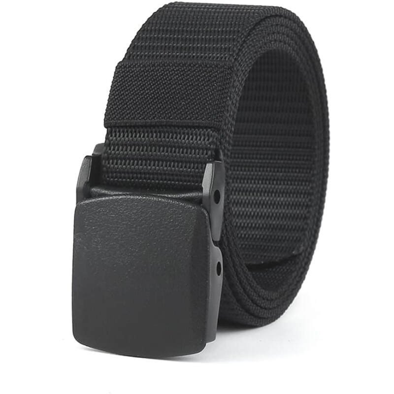 Tactical Belts Plastic Buckle Mens Nylon Belt Military Belt for men Web Belt Extended Size 50”