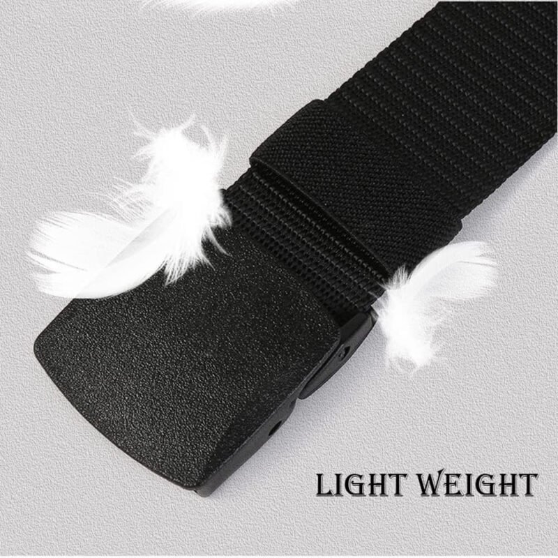 Tactical Belts Plastic Buckle Mens Nylon Belt Military Belt for men Web Belt Extended Size 50”