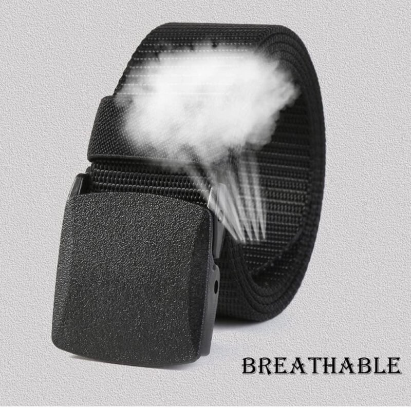 Tactical Belts Plastic Buckle Mens Nylon Belt Military Belt for men Web Belt Extended Size 50”