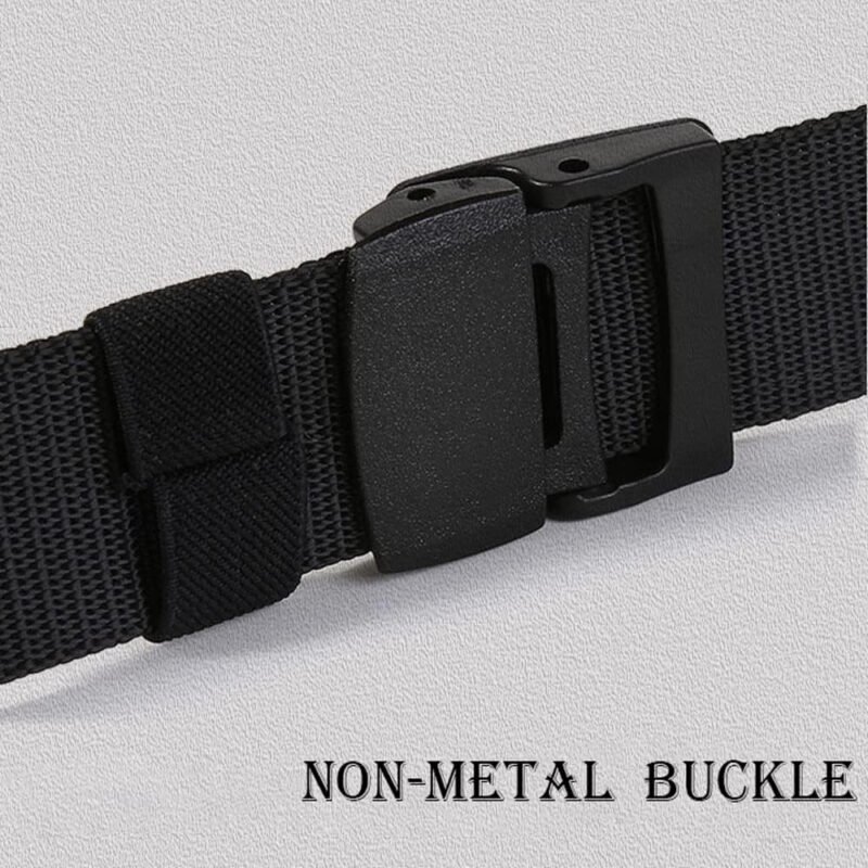 Tactical Belts Plastic Buckle Mens Nylon Belt Military Belt for men Web Belt Extended Size 50”