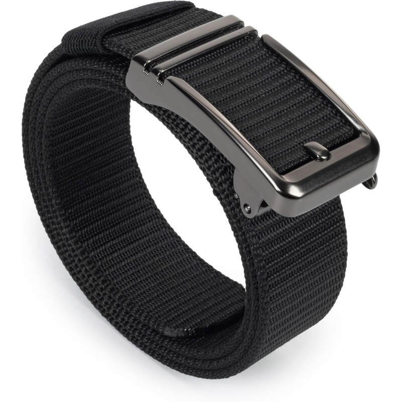 Ratchet Tactical Belt for Men – Nylon Web Work Belt with Auto Slide Buckle for Outdoor Hunting Hiking