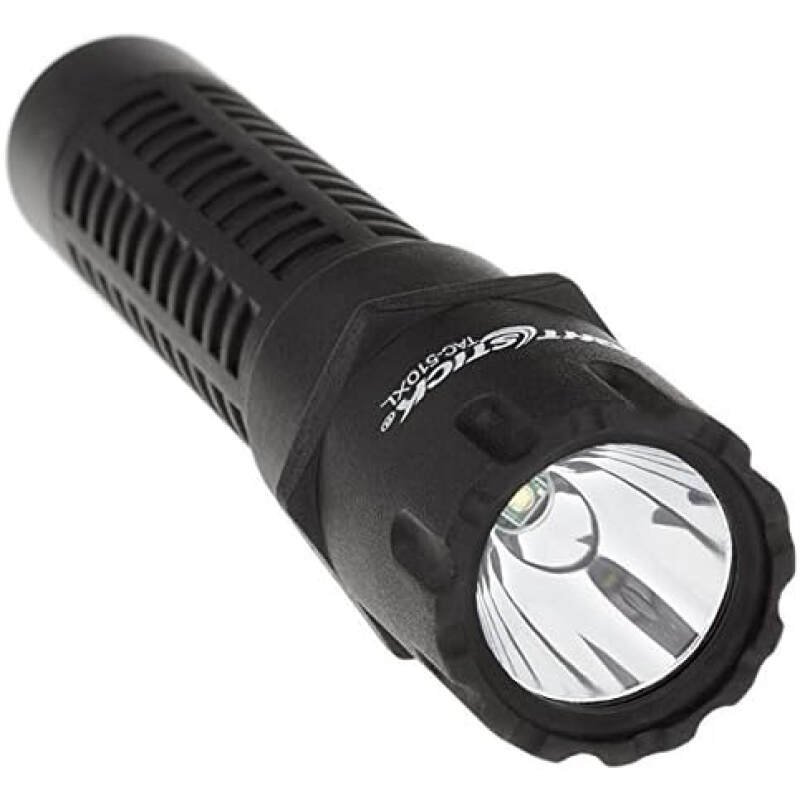 Nightstick TAC-510XL Xtreme Lumens Polymer Multi-Function Tactical Flashlight-Rechargeable, 6.25-Inch, Black