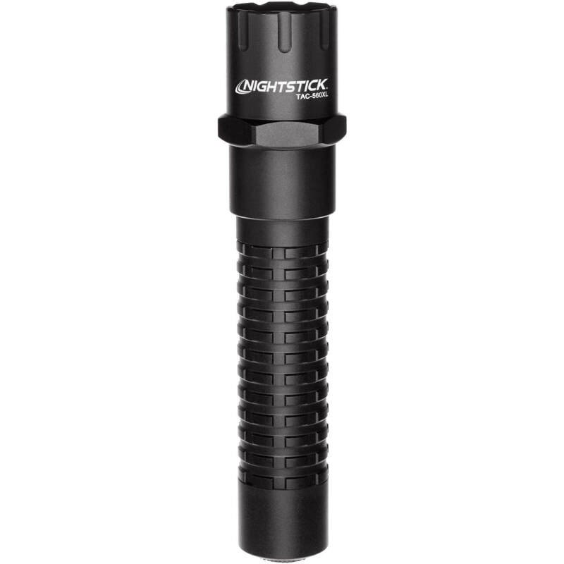 Nightstick TAC-560XL Xtreme Lumens Metal Multi-Function Tactical Flashlight-Rechargeable, 6.25-Inch, Black