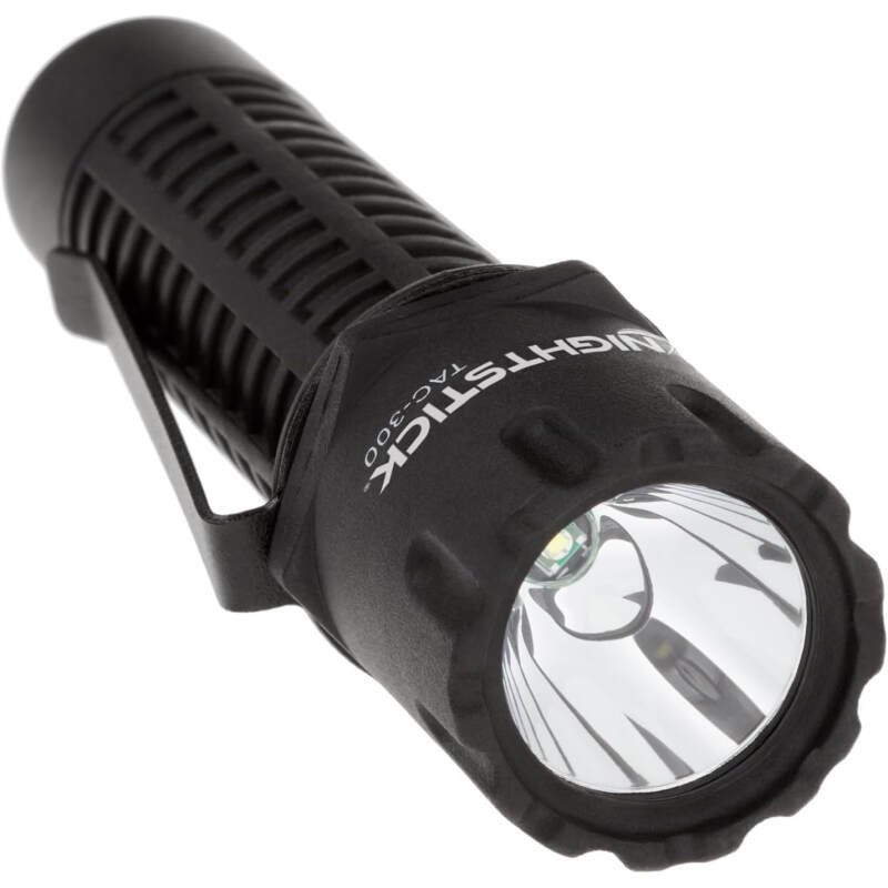 Nightstick TAC-300B Polymer Tactical Flashlight, Non-Rechargeable, 5.5-Inch, Black