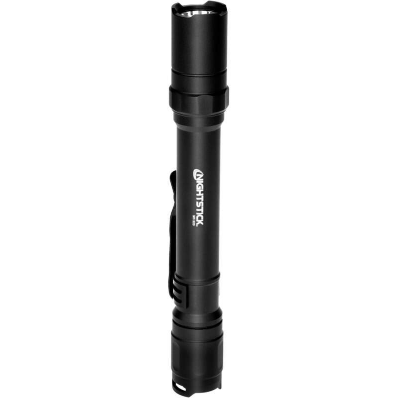 Nightstick MT-220 Mini-TAC PRO Metal Multi-Function LED Flashlight-2 AA, 6-Inch, Black
