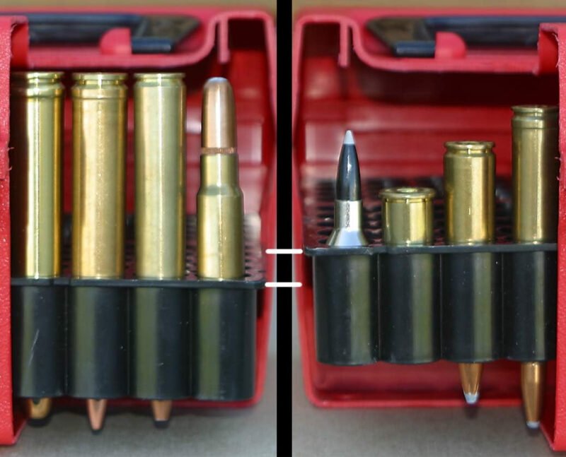 MTM R-100-MAG Deluxe 100 Round Rifle Ammo Box 300 WSM 375 Win Mag 7mm Rem Mag