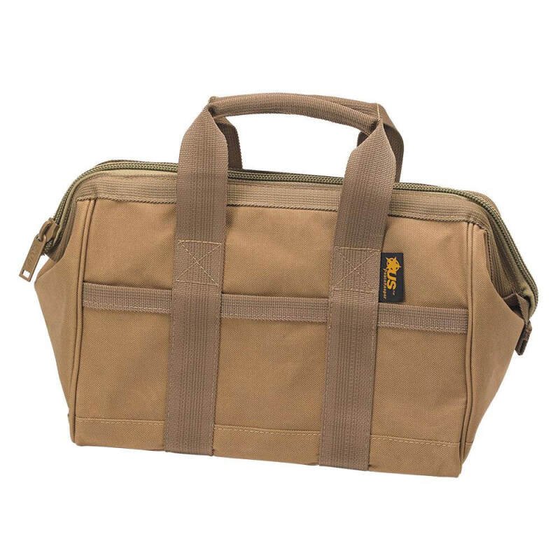 P43205 – Ammo Bag – Heavy Duty Water Resistant Fabric – Easy Access Opening – Heavy Duty Zippers – Lifetime Warranty – Tan