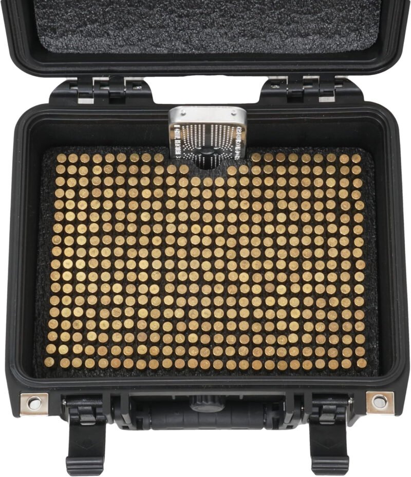Case Club 22LR Qty 308-1760 Ammo Case – Long Term Storage Case Includes Silica Gel Dessicant to Help Absorb Moisture (Lockable & Non-Lockable Options)