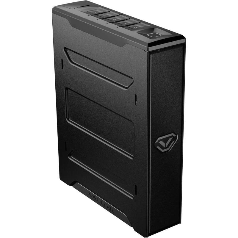 VAULTEK Slider Series Rugged Smart Handgun Safe Quick Auto-Open Sliding Door Pistol Safe (Biometric + ViSN WiFi)