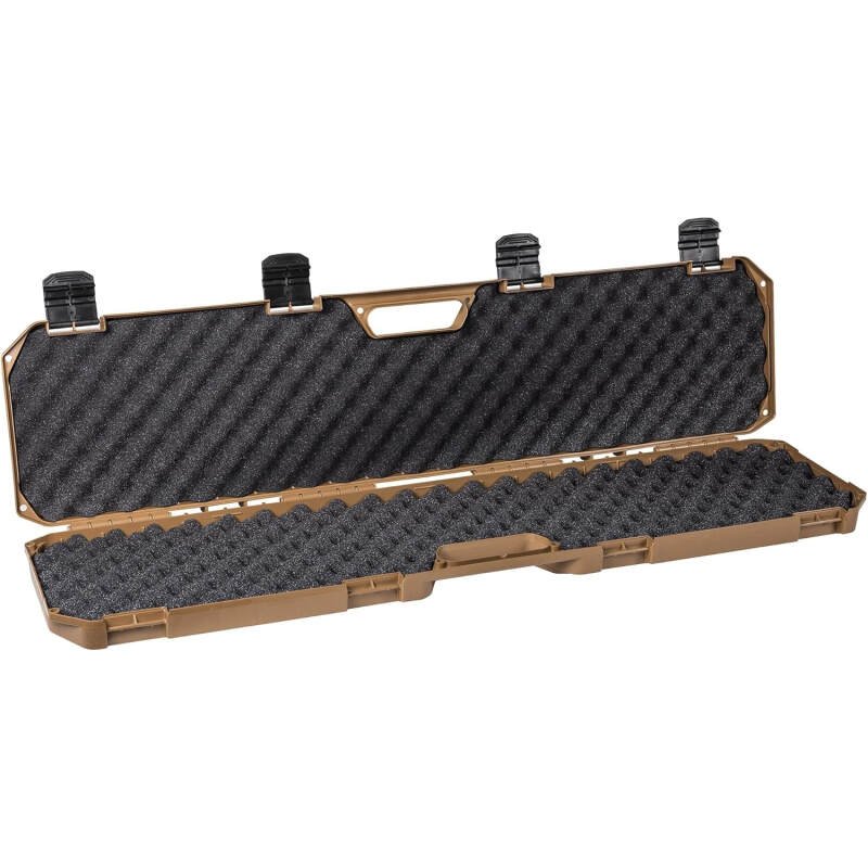 Condition 1 42” Economy Single Scope Hard Gun Carrying Case Model 210 with Foam, Long Storage Case, Lockable TSA Friendly, Water Resistant, Made in USA, 42.03″x10.50″x3.81″