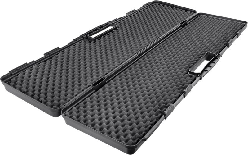 Eylar 48 Inch Intact Series Hard Shell Rifle Case, Lightweight and Durable Stacker Design with Foam