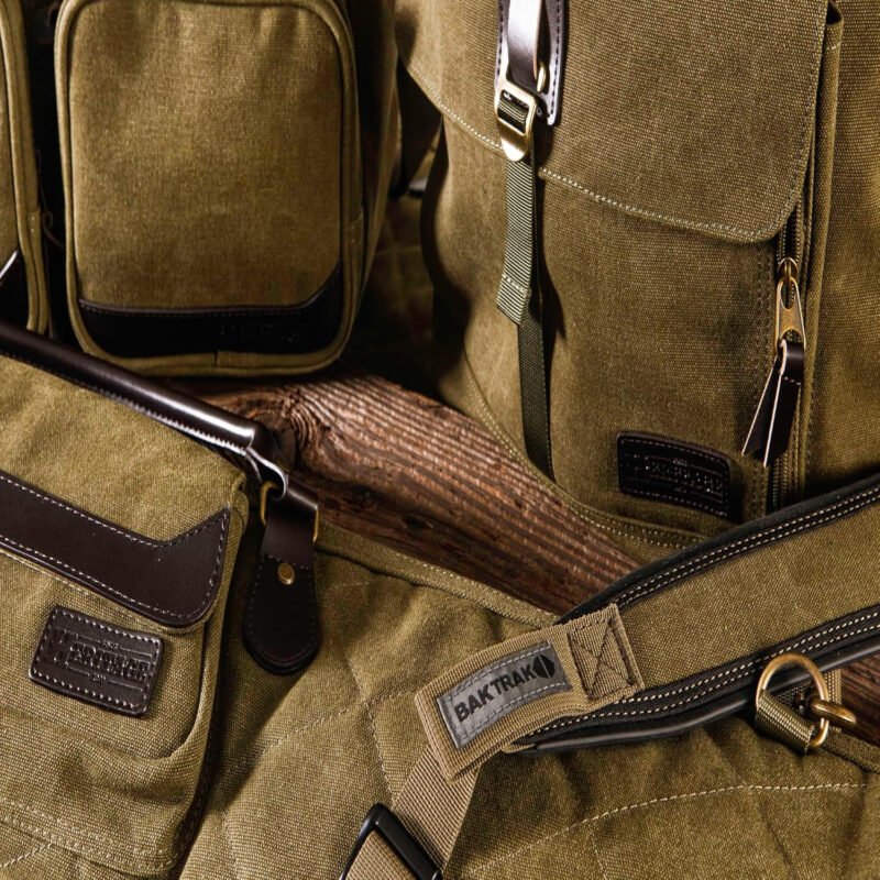 Allen Company – North Platte Heritage Series – Vintage Set – Rifle Case / Shotgun Case / Takedown Case / Backpack / Range Bag / Gun Sling (36 / 48 / 52 inches) – Olive Green