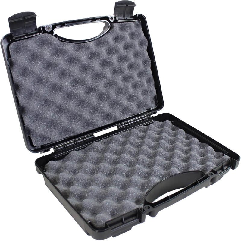 Condition 1 14″ Economy Plastic Hard Case Model 1763 for Handgun, Revolver, Firearm, Pistol Lockable Protective Travel Storage Case, Made in USA, 14″x10.32″x3.57″